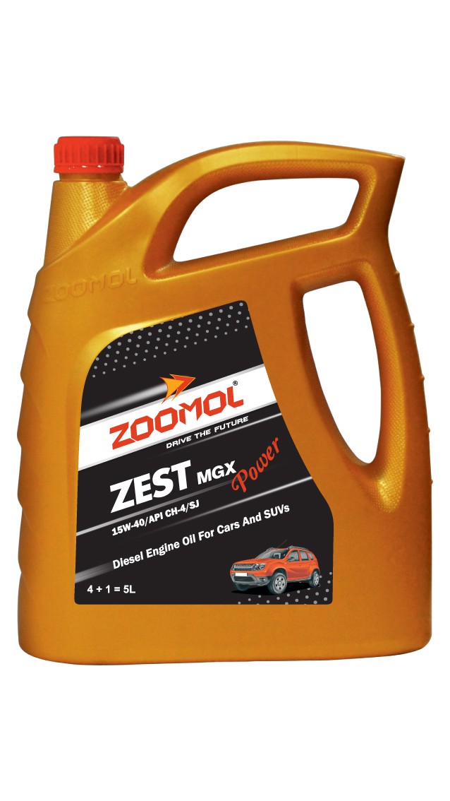 ZOOMOL ZEST MGX POWER 15W-40 CH4/SJ