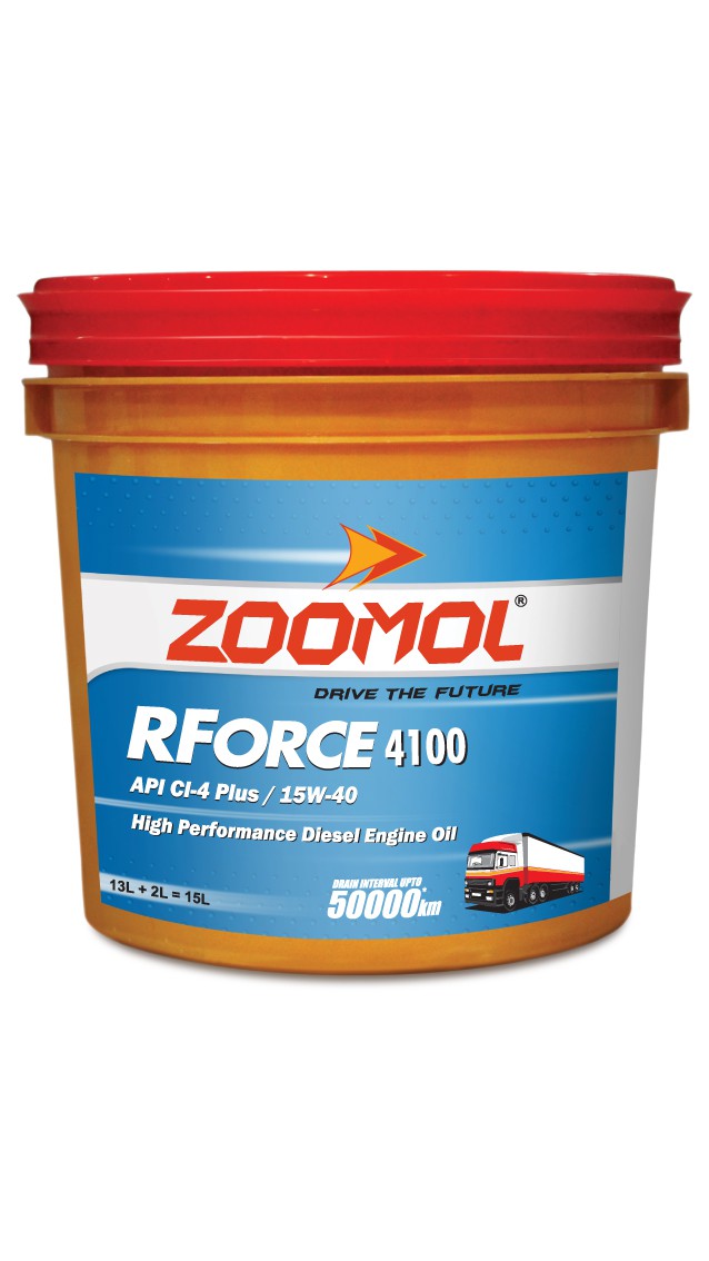 ZOOMOL RFORCE 4100, 15W-40 CI-4 PLUS